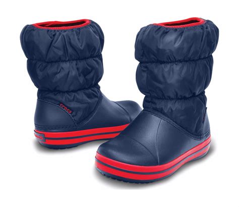 crocs winter boots for kids.